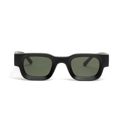 Ochelari de soare Negru cu lentile Verde Deschis
