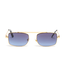 Ochelari de soare Gold Metal Blue