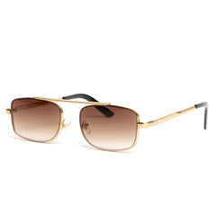 Ochelari de soare Gold Metal Brown