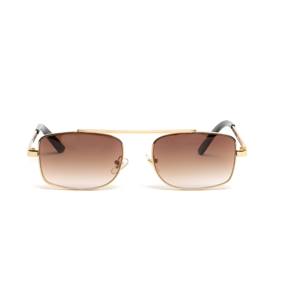 Ochelari de soare Gold Metal Brown