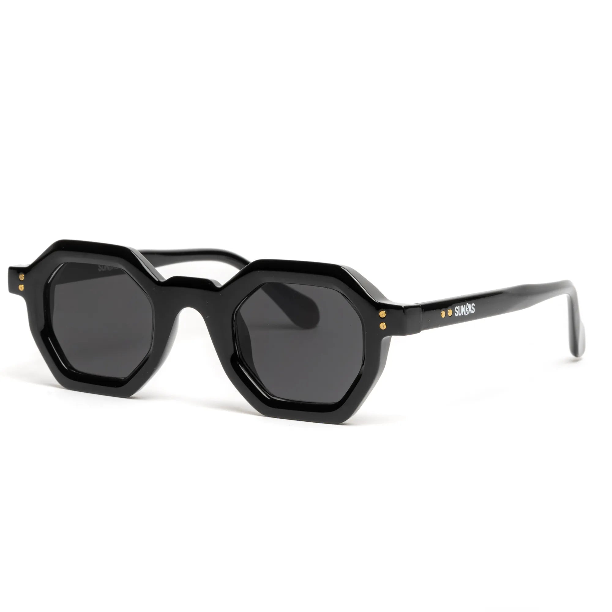 Ochelari de soare Negru cu lentile negre