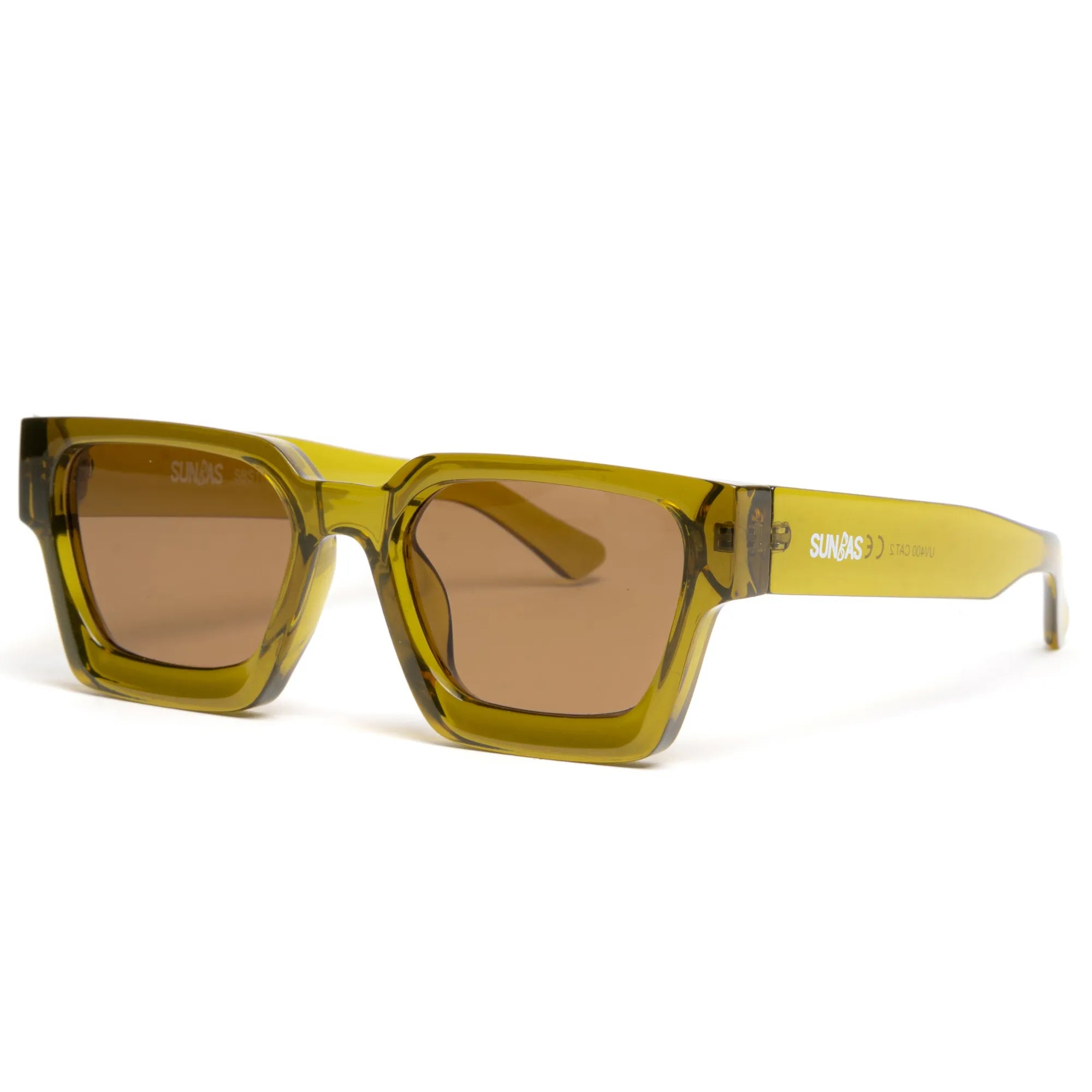 Ochelari de soare Mustard Light Brown