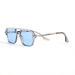 Ochelari de soare Transparent cu lentile Albastru