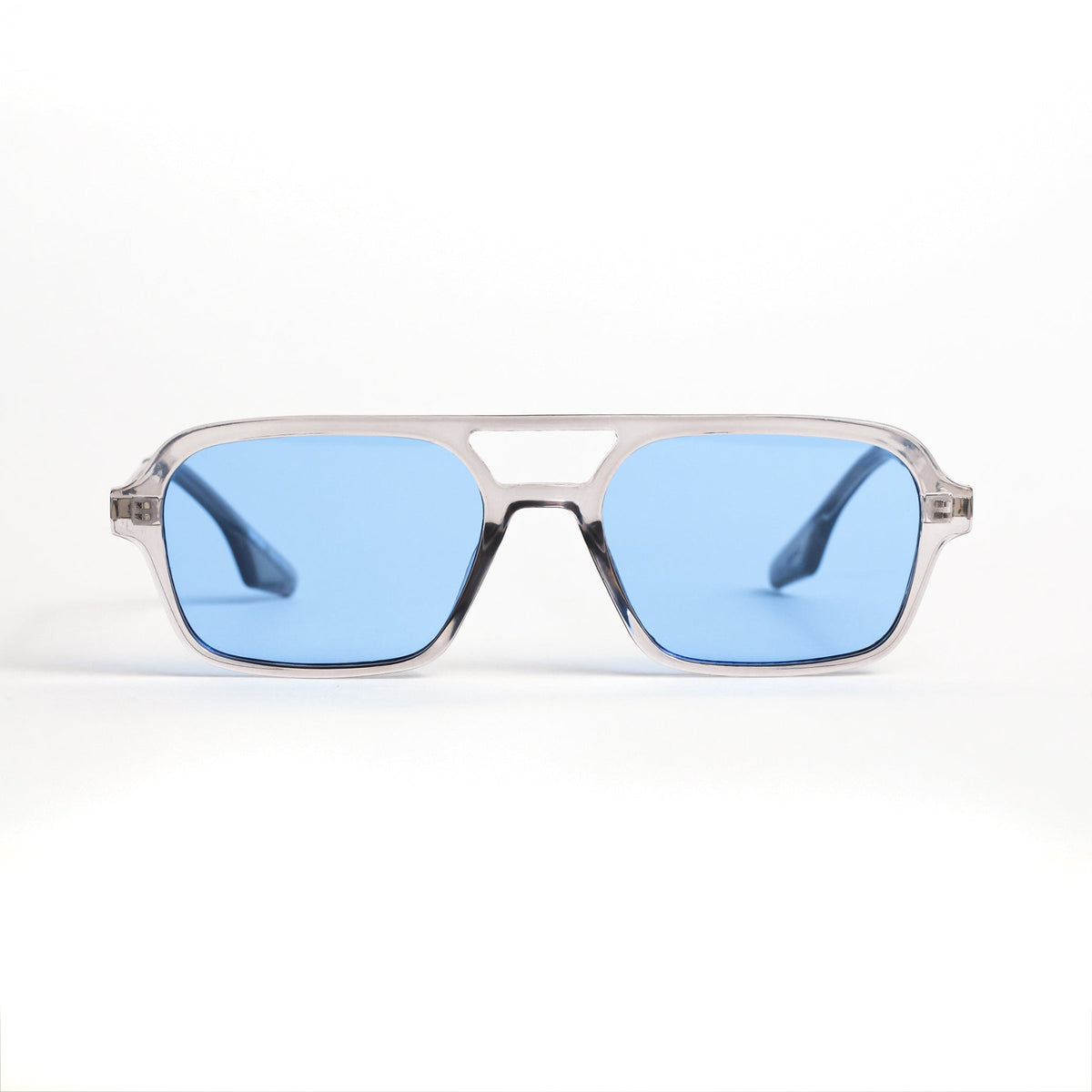 Ochelari de soare Transparent cu lentile Albastru