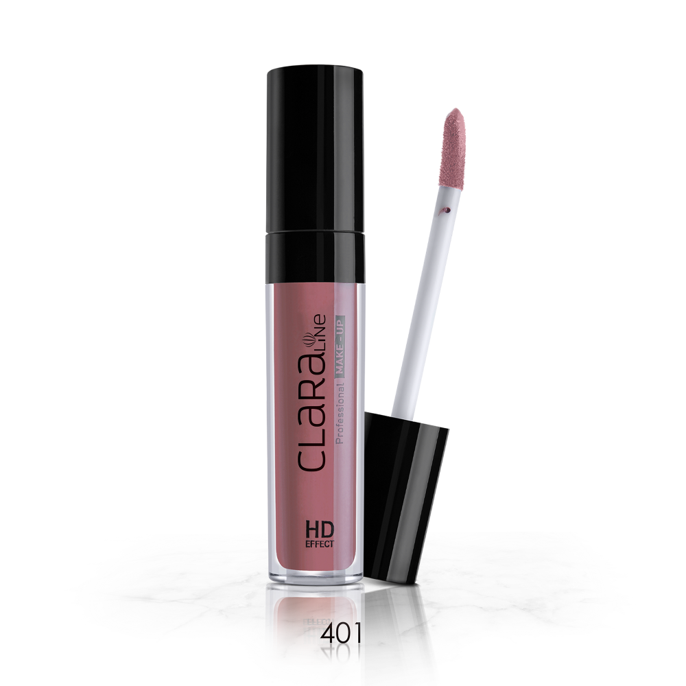 Clara Line Ruj Lichid Mat Kiss Proof HD Effect 401 Soft Nude