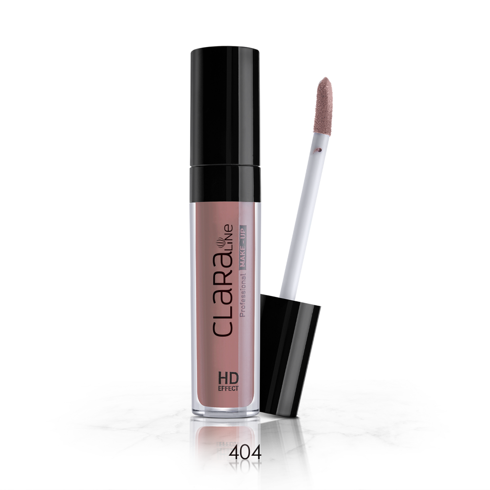 Clara Line Ruj Lichid Mat Kiss Proof HD Effect 404 Riche Beige
