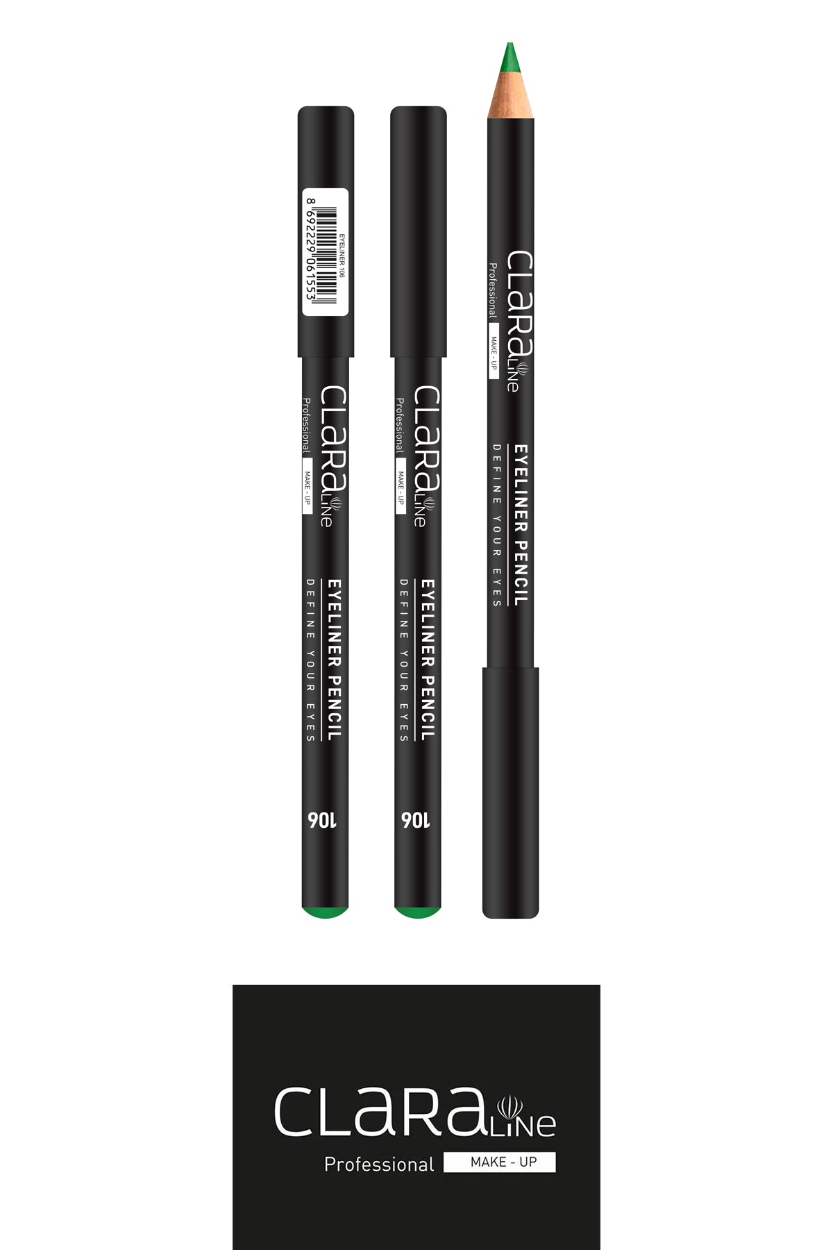 Clara Line Creion Contur Ochi 106 Verde Smarald