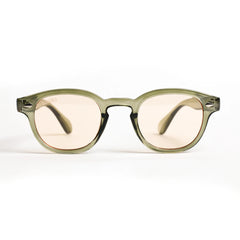 Ochelari de soare Transparent Portocaliu Deschis Unisex
