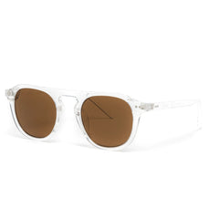 Ochelari de soare Transparent cu lentile Maro