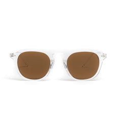 Ochelari de soare Transparent cu lentile Maro