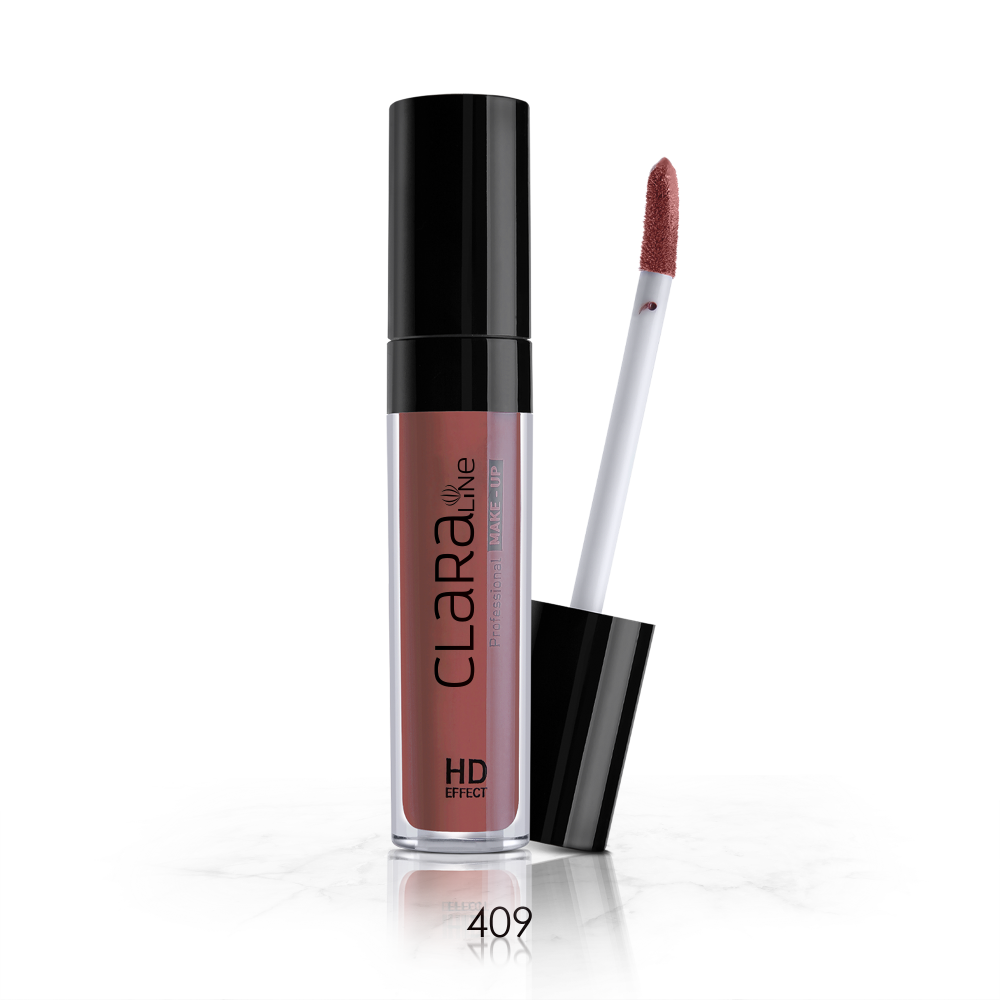 Clara Line Ruj Lichid Mat Kiss Proof HD Effect 409 Maro Elite